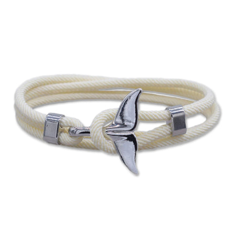 Whale Tail Rope Bracelet