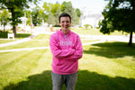 Pink Hooded Sweatshirt