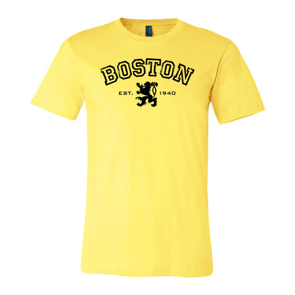 2024 Boston T-Shirt - Yellow – Boston Crusaders - Official Shop