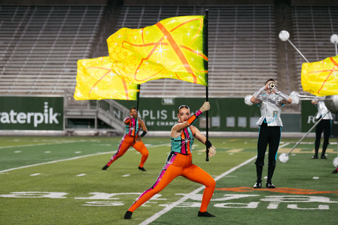 2025 "Boom" Green Flag Silk