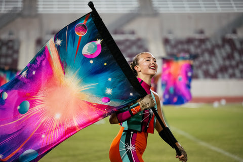 2025 "Boom" Galaxy Flag Silk