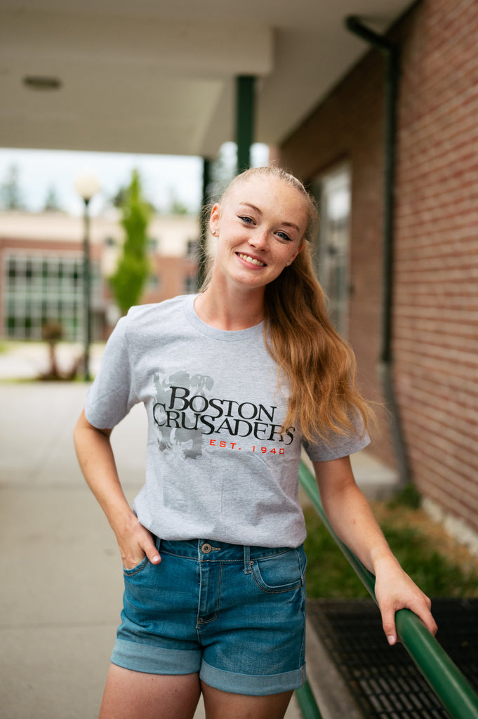Classic Gray Shirt 1940 – Boston Crusaders Official Shop
