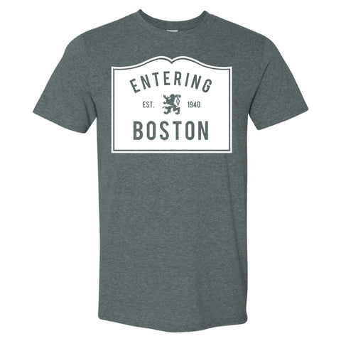 Entering Boston T-Shirt Gray