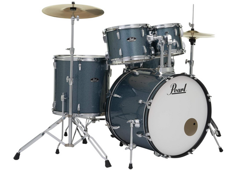 Pearl Roadshow 5-Piece Complete Drum Set with Cymbals