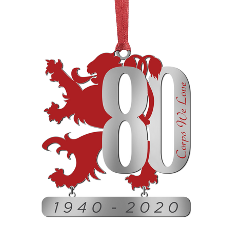 2020 80th Anniversary Ornament